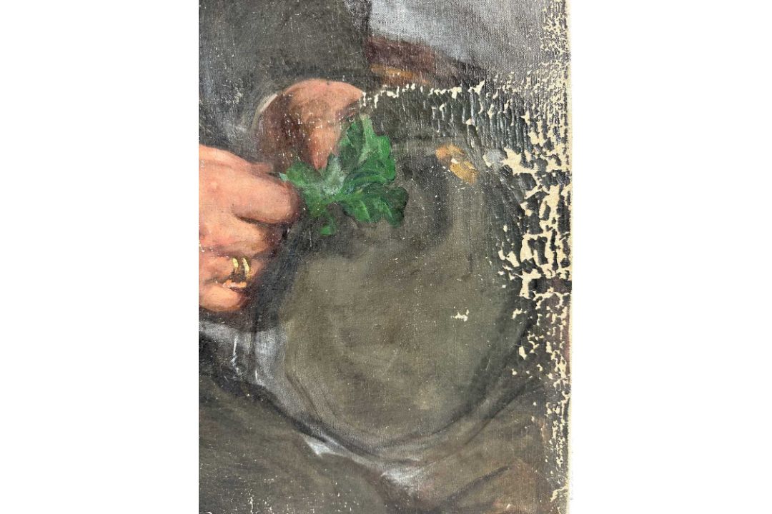 Jungwirth, Josef (1869-1950), Ölgemälde Portrait - Bild 4 aus 6