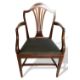 Armlehnstuhl armchair wohl England 19. Jahrhundert, Hepplewhite Stil, teilweise restauriert - Bild 1 aus 7
