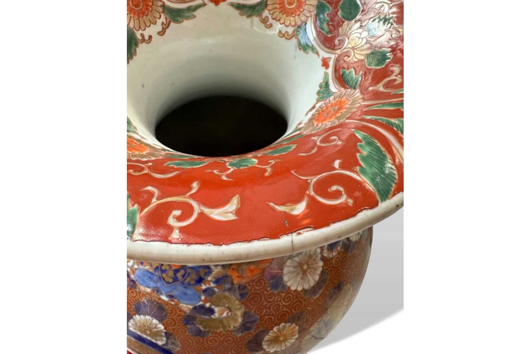 Asiatika große Bodenvase Imari Japan - Bild 10 aus 13