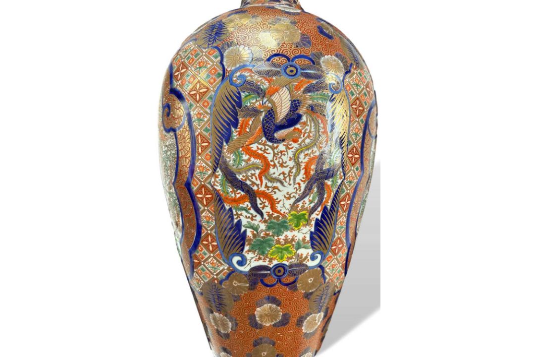 Asiatika große Bodenvase Imari Japan - Bild 6 aus 13