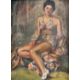 Van Hood Ferguson (1903-1988), Ölgemälde um 1937 Portait Dame Schauspielerin wohl Joan Gardner - Bild 3 aus 12