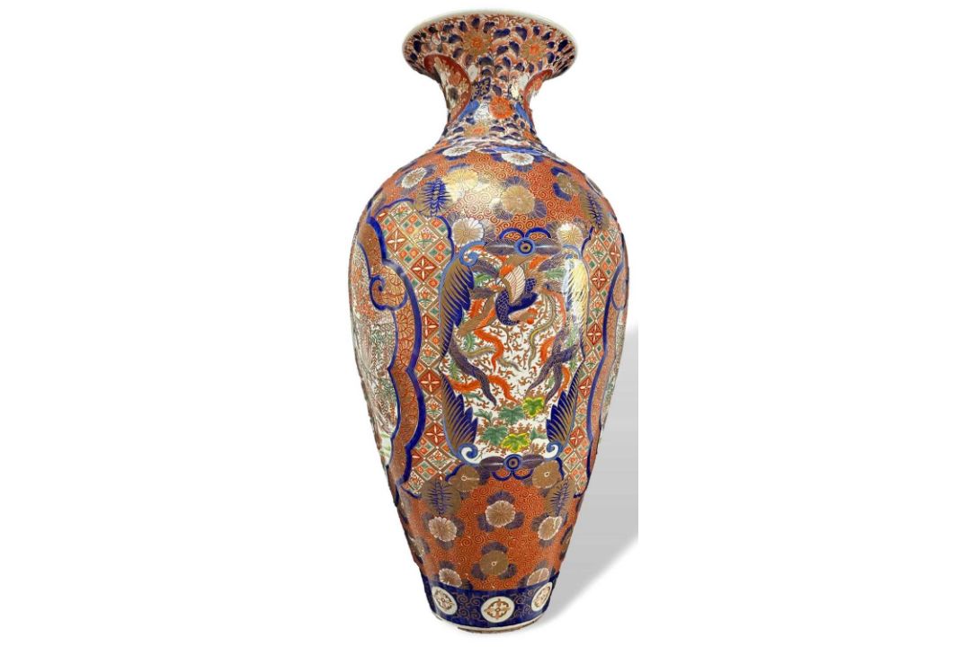 Asiatika große Bodenvase Imari Japan - Bild 3 aus 13