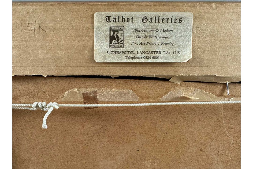 Unidentifizierter Künstler, Ölgemälde maritime Küstenansicht, unbekannt - Bild 7 aus 7