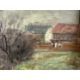 Müller, Eduard Josef (1851-1922), Ölgemälde um 1915 Nidda bei Eschersheim Frankfurt am Main - Bild 5 aus 8