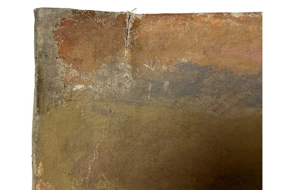 Unidentifizierter Künstler, Expressionist um 1920, Ölgemälde, expressiver Reiter, unbekannt - Bild 5 aus 8