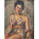 Van Hood Ferguson (1903-1988), Ölgemälde um 1937 Portait Dame Schauspielerin wohl Joan Gardner - Bild 4 aus 12