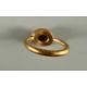 Ring Gold 750, dunkelblauer Stein (evtl. Saphir), Gewicht ca. 5,08 Gramm - Bild 3 aus 5