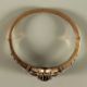Armreif Gold 585 / 14 Karat, Antikschmuck, besetzt mit Amethyst und Diamanten, ca. 25,8 Gramm - Bild 2 aus 6