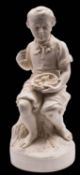 A Copeland Parian model 'On the Seashore' modelled after the original by Joseph Durham R..A.