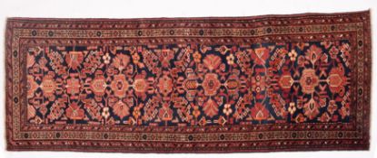 A Melayer runner, the shaded field with an over geometric design,