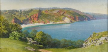 Samuel Edward Kelly (British, 1862-1935) Oddicombe Beach,