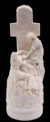 A Robinson & Leadbeater Parian Rock of Ages group, modelled after the original by Robert Cooke,