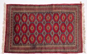 A Pakistan rug of Turkoman design,
