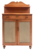 A Regency pine chiffonier,
