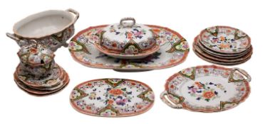 A Mason's patent ironstone service,