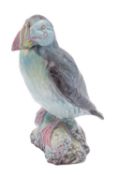 A Beswick figure of a Puffin in 'blue gloss', model no.618, impressed marks, 22cm.