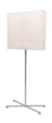 An Italian metal standard lamp by Pallucco,