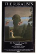 Five exhibition posters 'The Omega Workshops 1913-1919', Crafts Council Gallery 1984 'Gwen John.