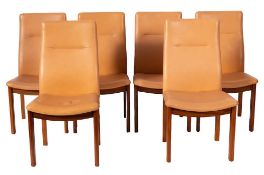 A suite of rosewood dining room furniture, by Archie Shine for Merrow of Surrey,