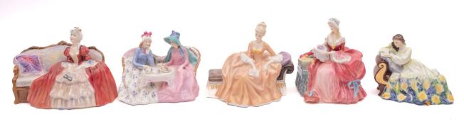 Five Royal Doulton figure groups, Penelo