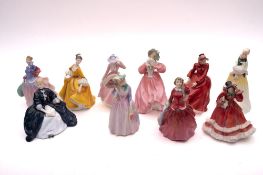 Ten Royal Doulton figures, Springtime HN