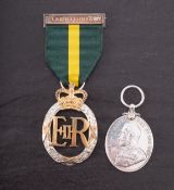 A George V Territorial Force Efficacy Medal, '36 Pte W.H.Spiller 6-Devon.