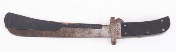 A WWII American Army Airforce folding survival knife, maker Cattaraugus,