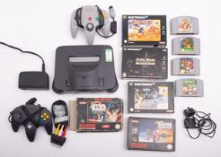 A Nintendo 64 Games console,