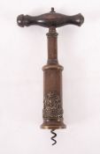 An Edwin Cotterill's Patent Self Adjusting Corkscrew,