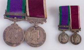 An Elizabeth II pair, consisting of a General Service Medal with Northern Ireland Clasp,