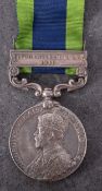 A George V India General Service Medal with Afghanistan NWF 1919 clasp to '8707 Pte.