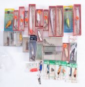 A collection of Sea Fishing lurers, large size, Bill Norman, Abu, Swimerspoon, Bison Predator,
