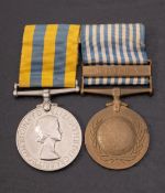 An Elizabeth II Korea pair, '22627599 Tpr J.