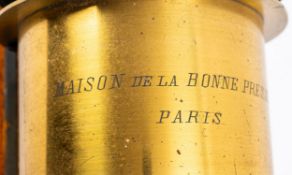 An early 20th century French brass and tinplate Magic Lantern,