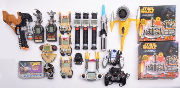 Hasbro and others. A group of Star Wars electronic hand held games, including 'Droid Destroyer'.