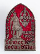 A German NSKOV-Triffen enamel badge, dated '16th Juni 1915', 4.