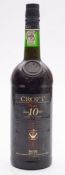 One bottle Croft 10 year old port 100cl
