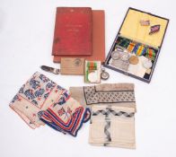 A WWI & WWII group of four '6240 Lce Cpl H Bolton 1st WY Regt' India General Service Medal with