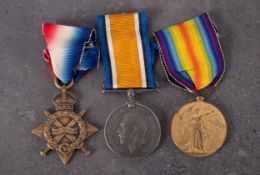 A WWI RAF pair to '976023 3 AM J Miller RAF' together with a 1914-15 Star to '116809 Pnr M Roddie,