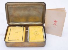 A WW1 1914 Princess Mary Gift Tin & Contents,