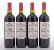 Four bottles of Ch. de Fourcas Dupre 2004. Listral.