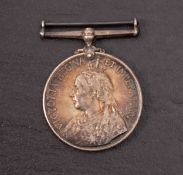 A Queen's Mediterranean Medal, '3849 Pte T.O'Neil RL.W.