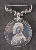 A George V Army LSGC to 7245406 S Sjt G H Green RAMC'