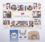 An UK quad film poster for 'Chariots of Fire' (1981);