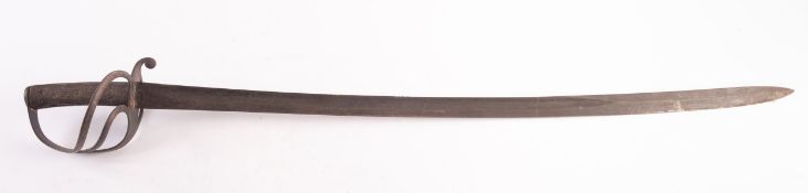 A late 19th century Light Cavalry pattern sabre,