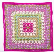 Adrienne Landau Studio ladies purple silk scarf,