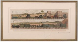 British School (19th Century) Travelling on the Liverpool and Manchester Railway,