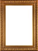 Two carved and gilt wood and gesso frames, in Rococo taste, modern The larger 116.5 x 85.5 x 4.