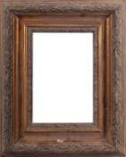 Two gilt wood and composite frames The larger 38 x 31 x 4.