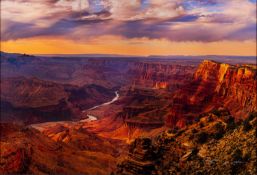 Peter Lik (Australian, b.1959) 'Seventh Wonder' Photographic print 45.5 x 67.